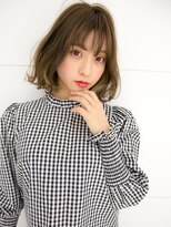 エメ(aimer) お洒落ボブはインナーカラーがアクセント☆【aimer滝沢裕康】