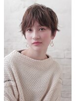 ネオリーブ シュシュ 神保町店(Neolive susu)&nbsp;ナチュラルショート　ショコラベージュ