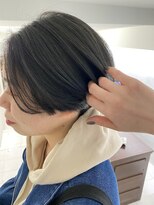 インビテーション(invitation) #インナーカラー#ブルーオリーブ