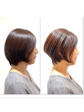 オーバーサンクス(OVER THANKS.) 骨格矯正リフトアップカット