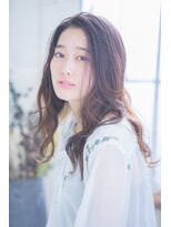 アルクバイネオリーブ 荻窪店(arc by neolive)&nbsp;大人リラクシーロング×パープルブラウン arc by neolive 荻窪