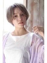 グランアージュ 池袋東口店(grandage)&nbsp;大人可愛いくすみマロンベージュ前下がりマッシュショート