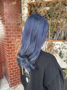 ヘアーラボ ハチ(HAIR LABO HACHI) ブルー