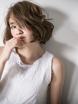 カバーヘア ブリス 志木南口駅前店(COVER HAIR bliss) スモーキーグレージュ外国人風大人ハイライトy志木10代20代30代