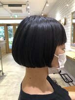 ヴィスコ(visco)&nbsp;ミニボブ＊地毛・黒髪でナチュラルな髪型