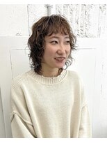 ユイツ&nbsp;ウルフパーマ×ハイライト