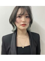 ミリ 久留米(miri..)&nbsp;ペールインナー×ウルフボブ2　NOBU