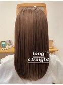 straight long
