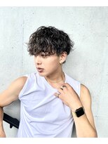 アソビ 表参道(ASOBI)&nbsp;ツイストスパイラルパーマ　ハイライト