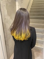 アイリー 名古屋(A/LEE)&nbsp;イエロー／パープル／インナーカラー