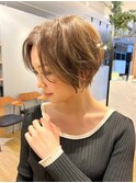 #パーマ風ショート #大人可愛いショート