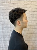 ツーブロシチサンパーマ