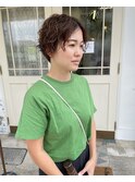 ハンサムショートウェーブ