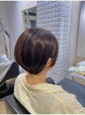 大人可愛い美髪/小顔カット/ショートスタイル/ミニボブ