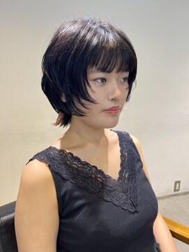 トレス(TRESS) ウルフボブ　レイヤーボブ　ミニボブ　顔まわりカット