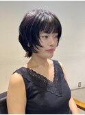 ウルフボブ レイヤーボブ ミニボブ 顔まわりカット