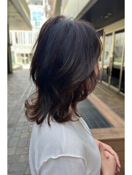 クーエフー(coo et fuu) 10代20代30代40代50代 前髪　ウルフヘアー　藤沢