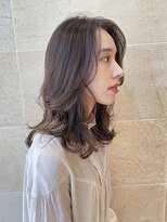 ビュートリアム265(BEAUTRIUM 265)&nbsp;ミディアム/くびれレイヤー/レイヤーカット/顔周りカット/銀座