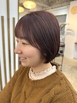 リプルバイメグ(Ripple by mEg)&nbsp;～ツヤ感たっぷりボブ×レットブラウン～