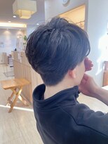 マイスタイル 大井町店(My jStyle by Yamano)&nbsp;スーツ短髪ツーブロック束感モテる黒髪シークレットパーマ