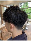 ゆるめツイストマッシュショート