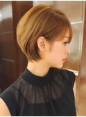 ショートボブ小顔カット大人ヘア髪質改善30代40代50代表参道青山