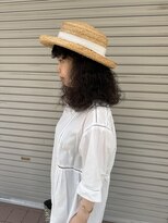 ウタシロイロ(uta shiroiro)&nbsp;パーマ風スタイル