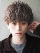 カライング(ing) モテる黒髪ネープレスショート束感モテ髪ワックスなしマッシュ