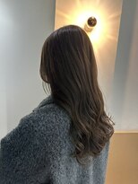 ジーナ 天王寺(Zina) 【透け感カラー/山内健太郎】柔らかさ抜群のショコラグレージュ