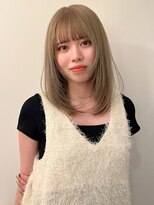 シーン(SCENE)&nbsp;ハイトーン　レイヤー　ブリーチ　ストレート【天神/今泉】