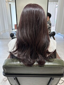 トリムバイエンヴィ(tlim by ENVY) ブリーチなしダブルカラー/パープルカラー