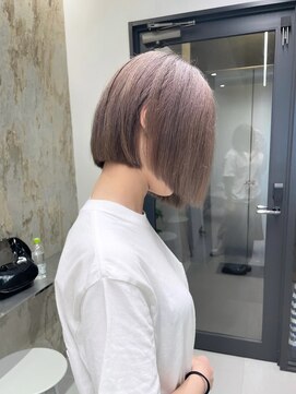 ソル 栄矢場町(SOL) マロンブラウン/秋色/くすみベージュ/耳かけボブ