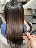 髪質改善ストレート