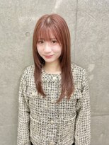 フォレストミラー(Forest Mirror) ストレート ピンクベージュ Forest Mirror新宿☆