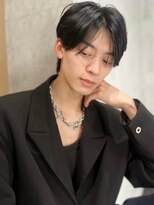 ユーフォリア 銀座本店(Euphoria)&nbsp;マッシュショート ストレート 黒髪 ツーブロック 爽やか 20代