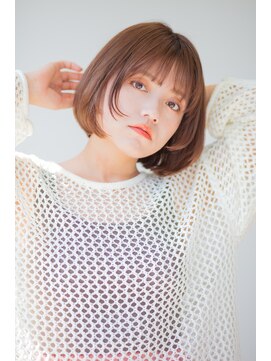 エアー 横浜(AIR) 【湯田】顔まわりレイヤーボブ