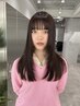 【梅雨のおすすめ】前髪縮毛+カット+3stepトリートメント￥9500（天神/大名）