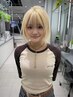 【抜きっぱなしブロンド専用(ブリーチ毛の方)】ケアブリーチ+Tr