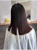 艶髪♪縮毛矯正で髪質改善