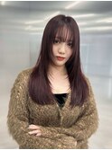 ボルドーダブルカラーケアブリーチ