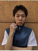 スパイキーショート/ニュアンスパーマ/メンズカット/メンズ