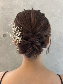 アトリエ木下 日吉店の写真/《日吉駅》パーティーヘアセット★専門店だからこそのプロの技術で特別な一日のお手伝いをいたします◎