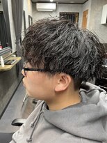 レベル 葛西店(LEVEL) ツイストスパイラルパーマ マッシュ メンズカット/葛西メンズ