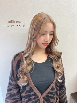 エミーバイモアムー(Emmie byMoremuu) 【MEI】ミルクティー