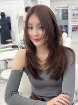 アマトウキョウスマートサロン(AMA TOKYO×Smart Salon) くびれレイヤー/顔まわりカット/レイヤーカット/小顔ヘア