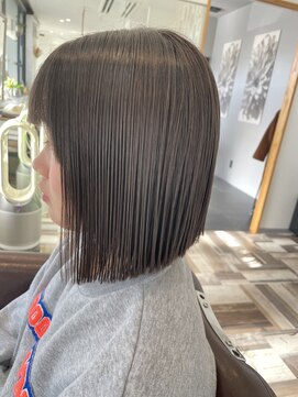 ヘアーメイクボヌール(hair make Bonheur) 切りっぱなしボブ