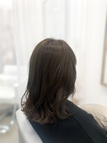 アッカ(acca)&nbsp;セミロング/レイヤー/オリーブブラウン/オリーブベージュ