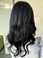ラッシュヘアエン(Rush hair en)&nbsp;ブルーブラックよりの艶のあるスタイル(^^)