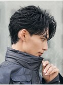銀座メンズパーマフェザーパーマシャドウパーマヘッドスパ眉毛　