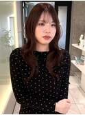 ロングハッシュカット/韓国ヘア